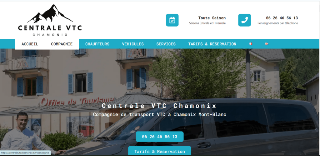 Centrale VTC Chamonix