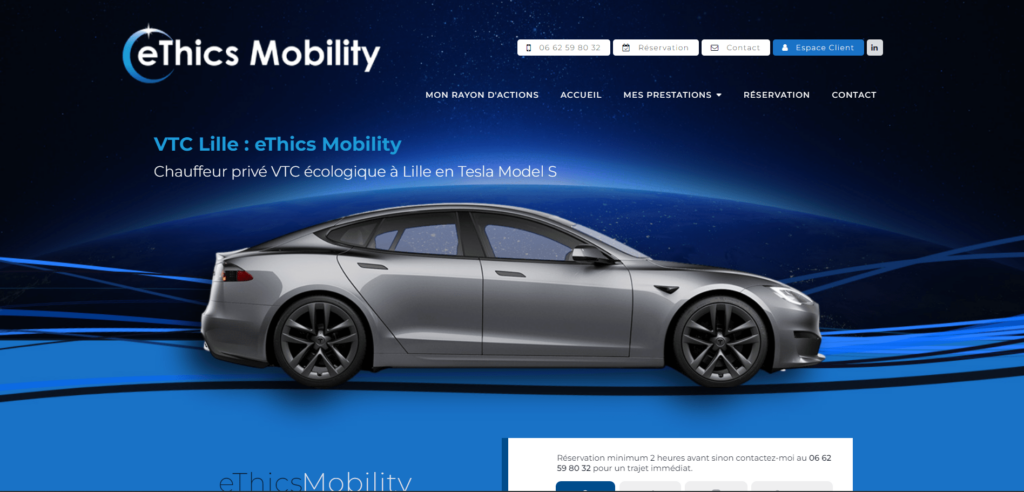 Ethics Mobility VTC Turcoing