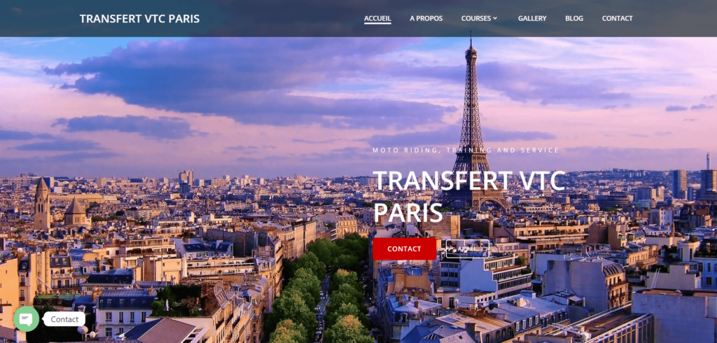 Transfert VTC Paris