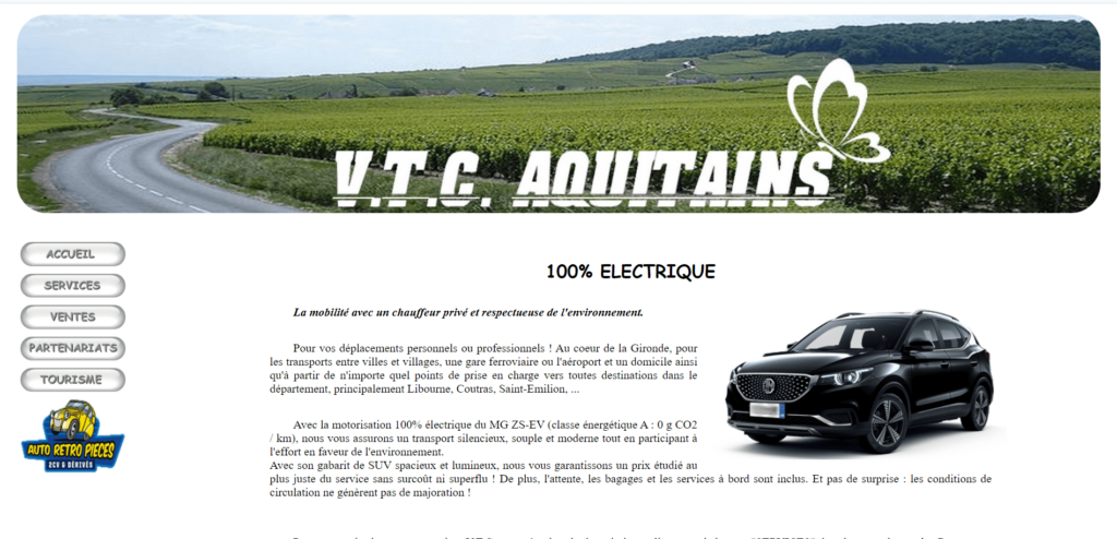 VTC Aquitaine