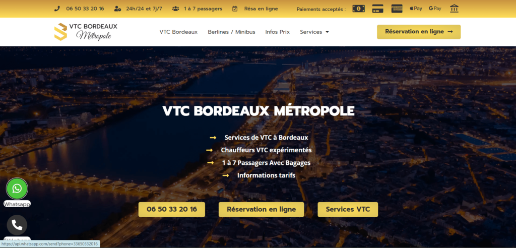 VTC Bordeaux