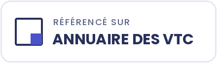Référencé sur l’Annuaire des VTC